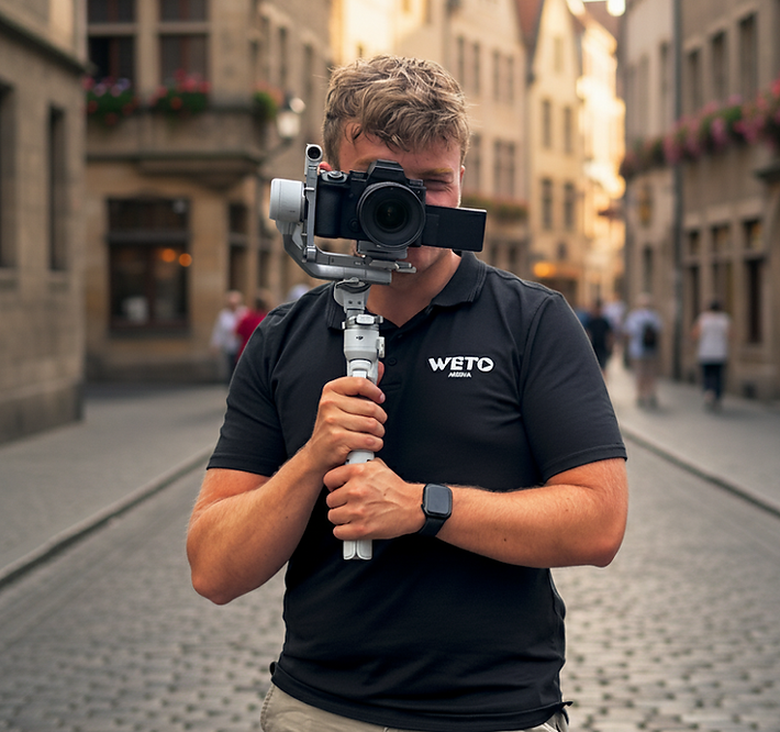 Tom Westerman met camera